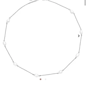 Edblad  - Ett jättefint halsband från Edblad med vita pärlor, nypris 449kr, säljer för 200🫶🏼💓💓❤️❤️