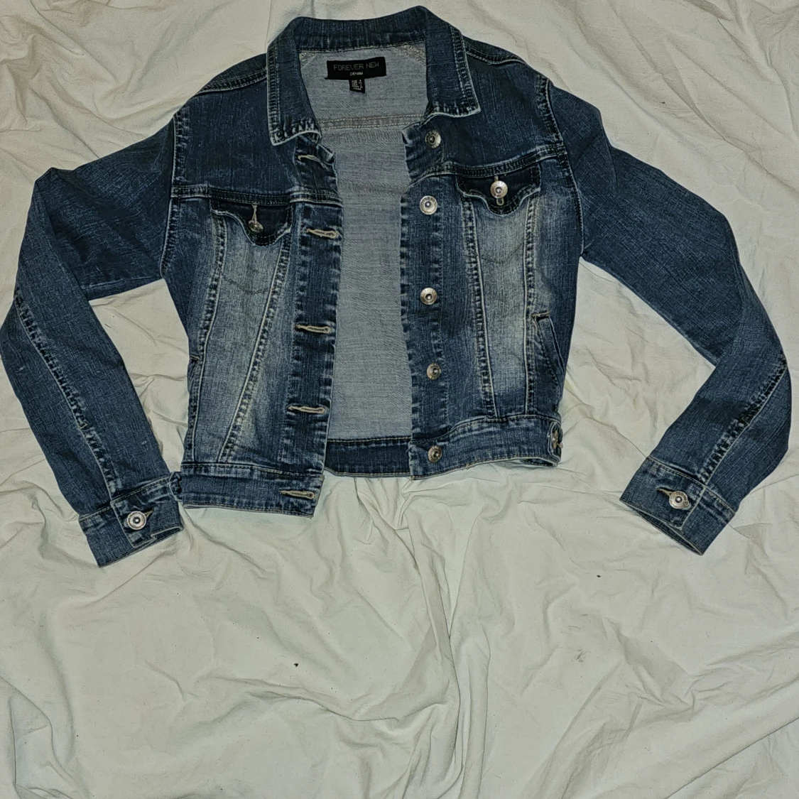 Jeans jacka för barn 