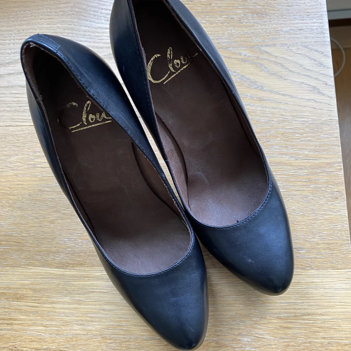 Svart pumps Clou, 36