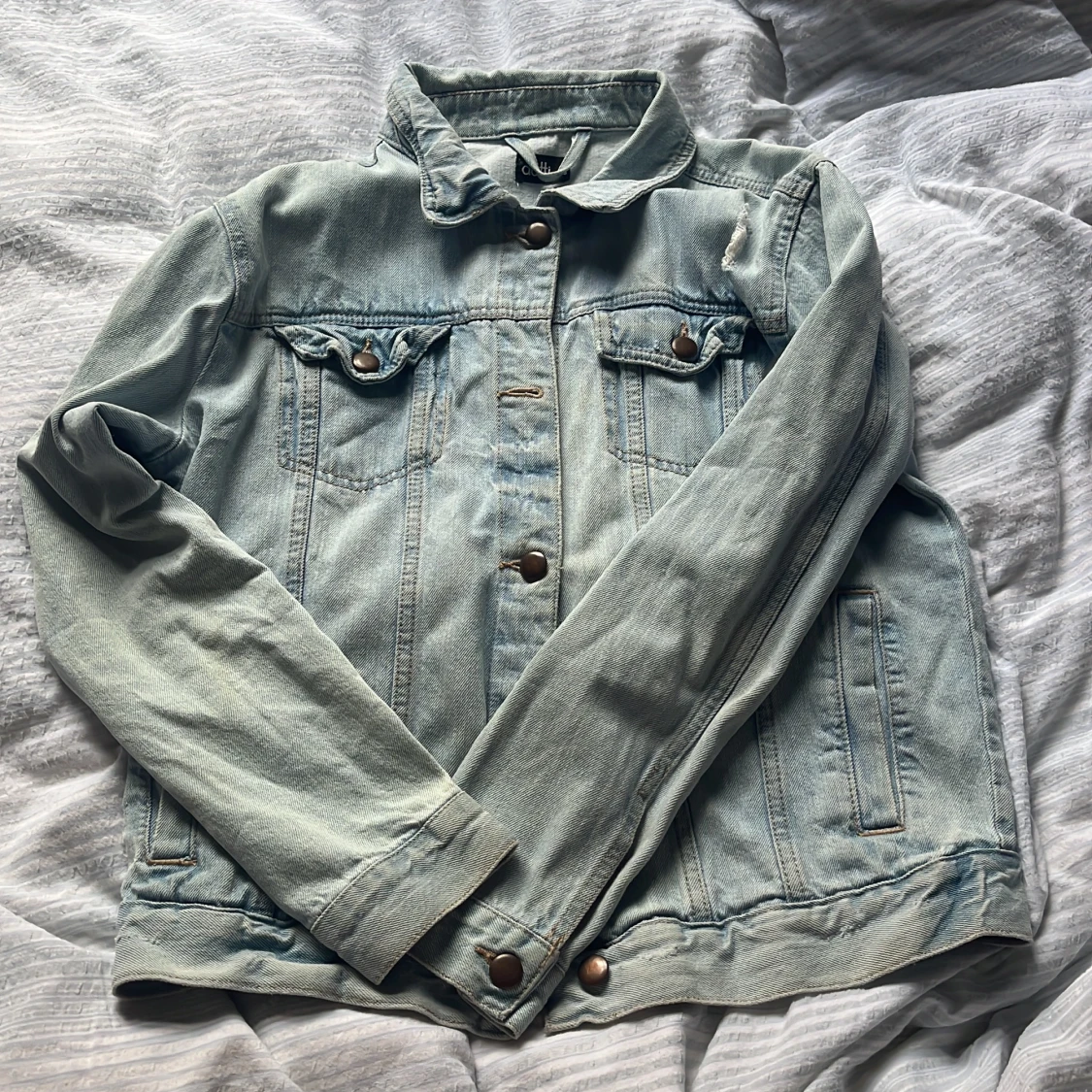 Oversized jeansjacka  - 90