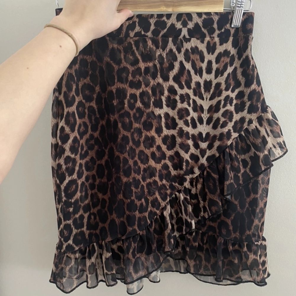 Nelly leopard Kjol - Nelly | Plick Second Hand