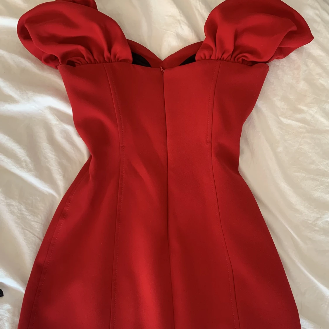 Röd klänning  - 91