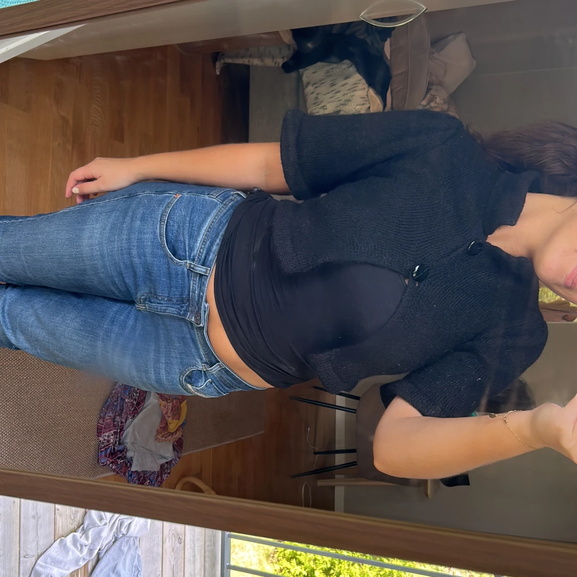 Söt stickad bolero! - 90