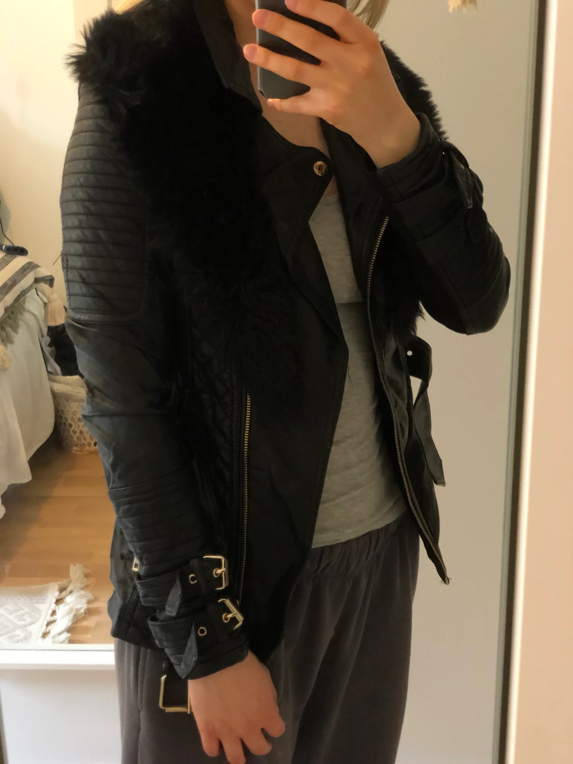 Skinnjacka  - 90