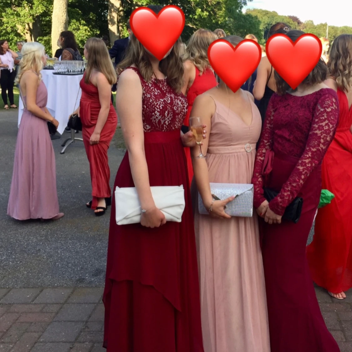 Röd Balklänning ❤️ - 90