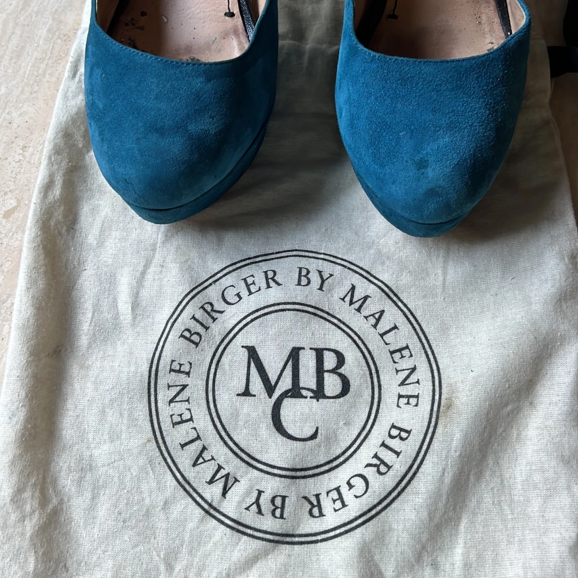 Turkosa Mocka Pumps - 91