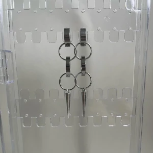Hoop spike earring/s - 85kr/par 45kr/st +frakt 