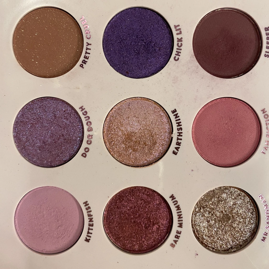 ögonskuggspalett - 91