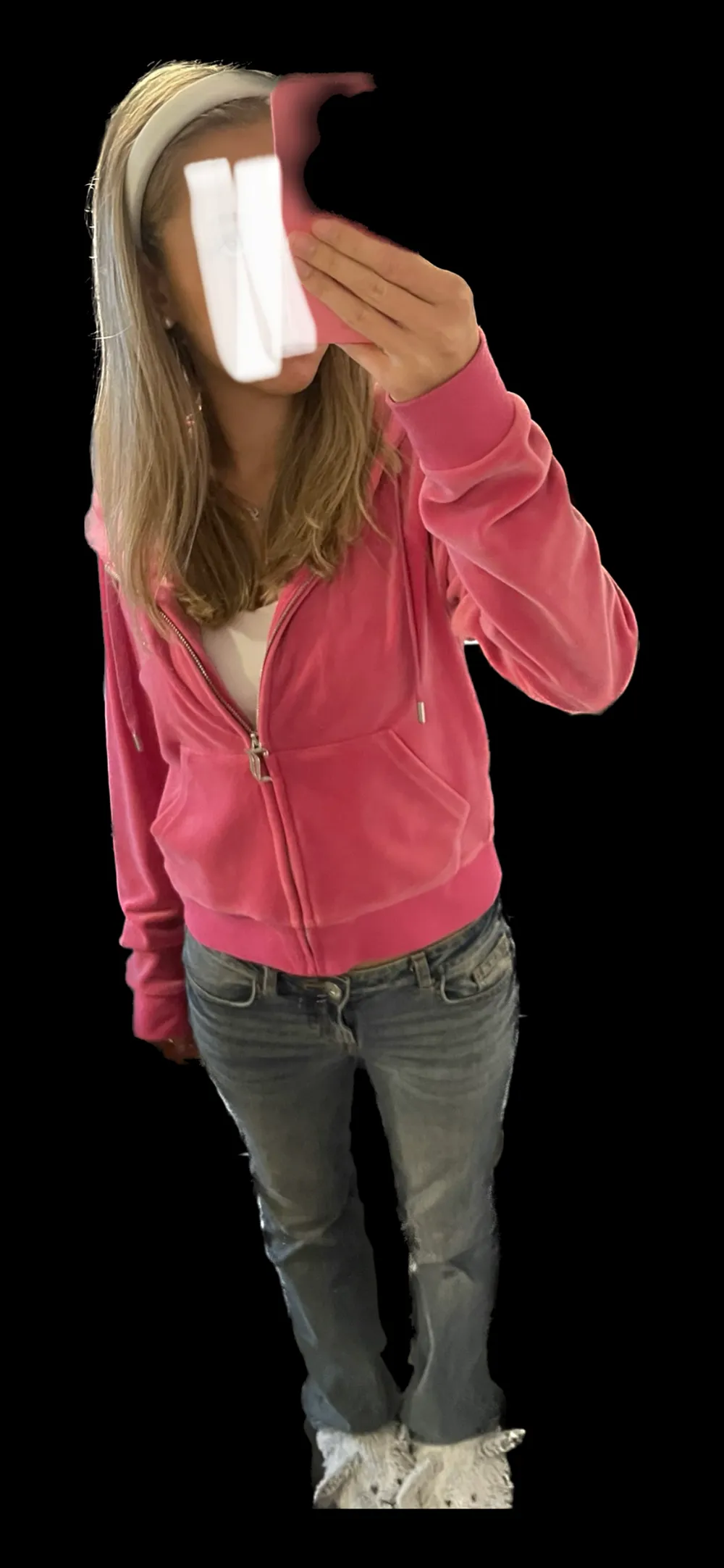 Fin juicy couture hoodie i strl M (men passar S också!) Använd men bra skick!💕💕 (säljer väldigt billigt då jag vill bli av med den!!). Hoodies.