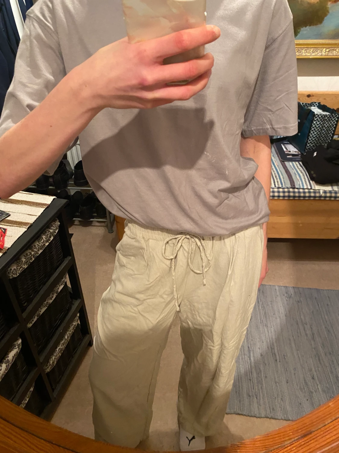 Linnebyxor från Vera Moda