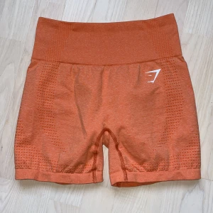 Gymshark shorts - Oanvända fina Gymshark Vital Seamless 2.0 Shorts i färgen ”Apricot Orange Marl”🍑🧡