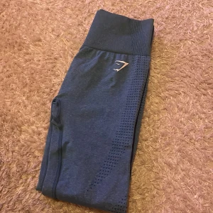 Gymshark Vital seamless tights  - Gymshark vital seamless tights i färgen ”Tahoe Marl” storlek S. I nyskick ✨