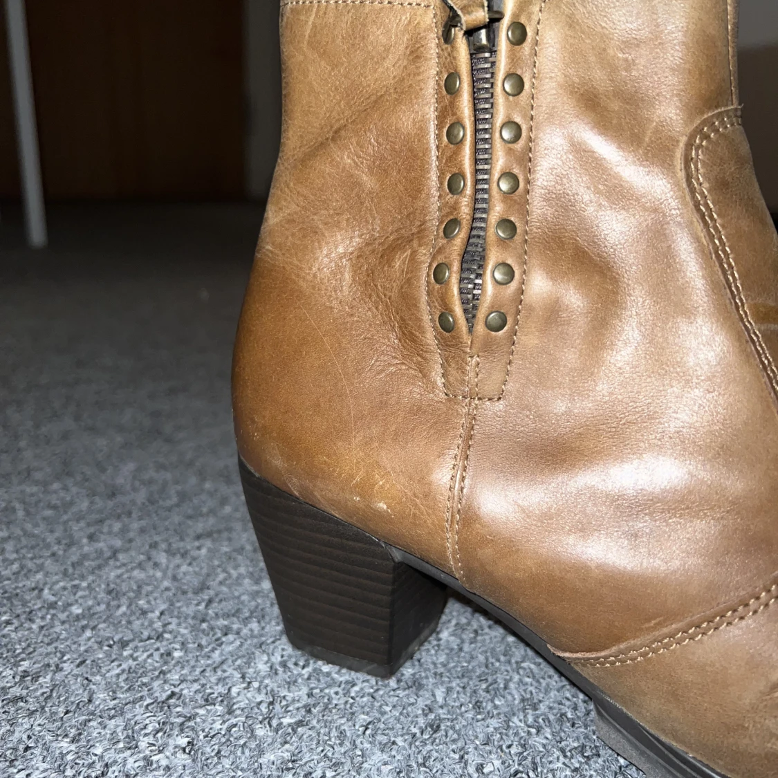 Ljusbruna boots/stövlar - 91