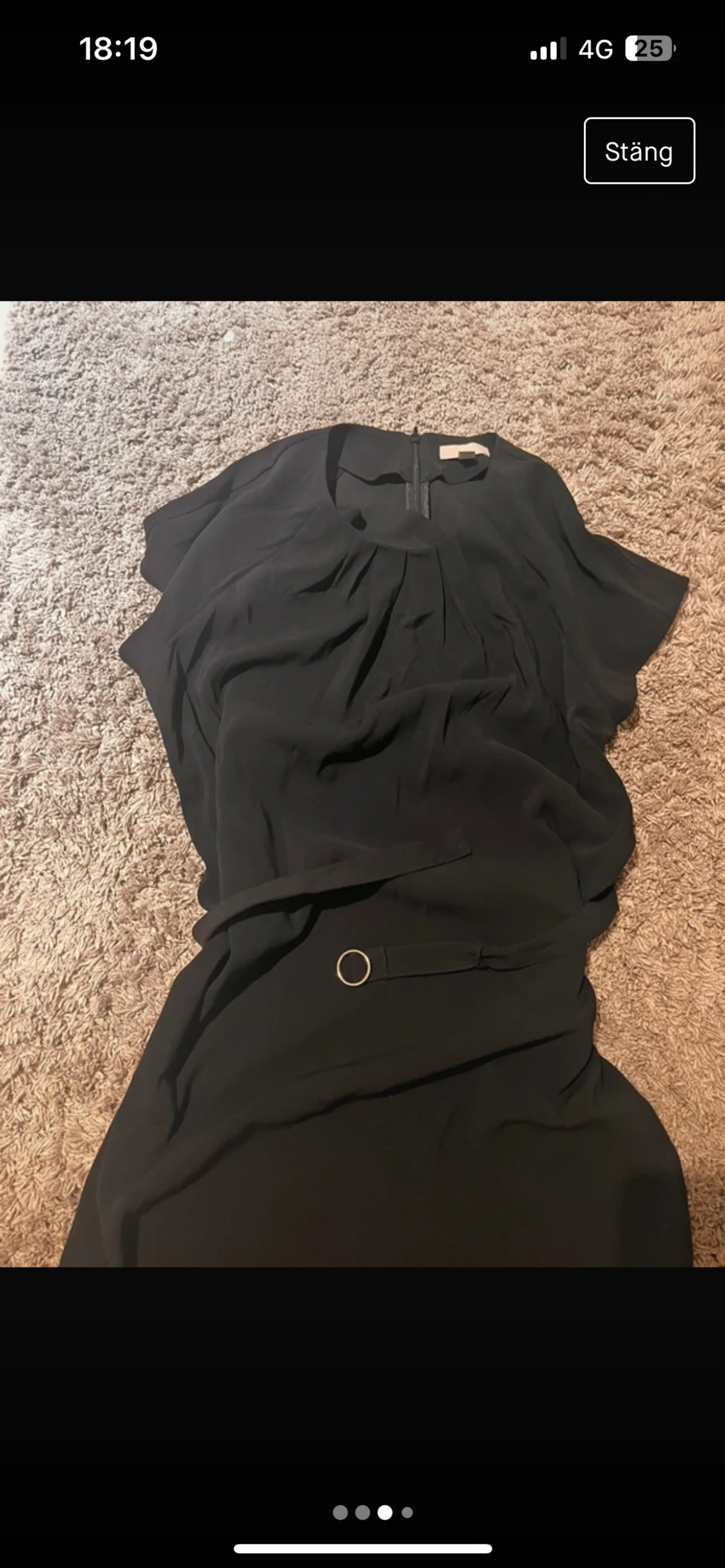 Kort svart klänning - 90