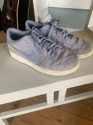 Dunk low - Dunk low blå suede 44