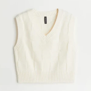 Väst - Jättefin stickad väst aldrig använd