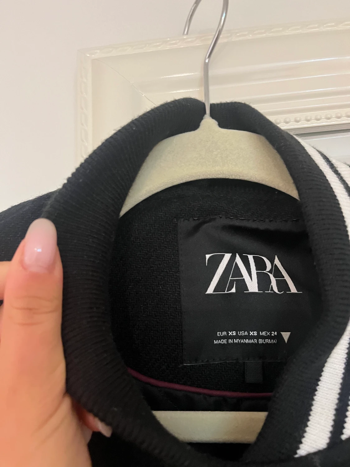 Zara College jacka svart - 90