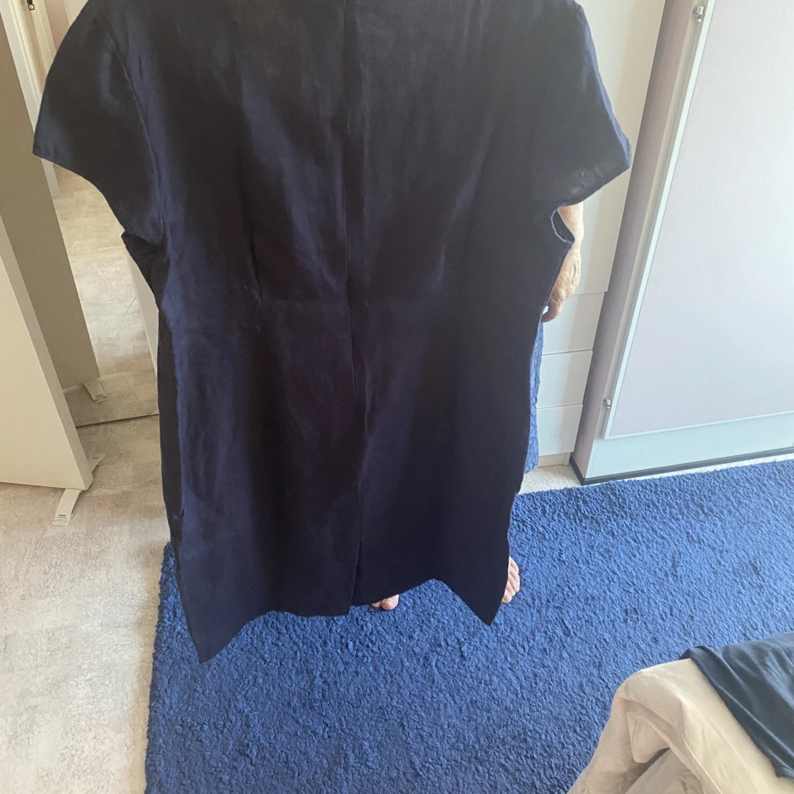 Linne klänning - 90