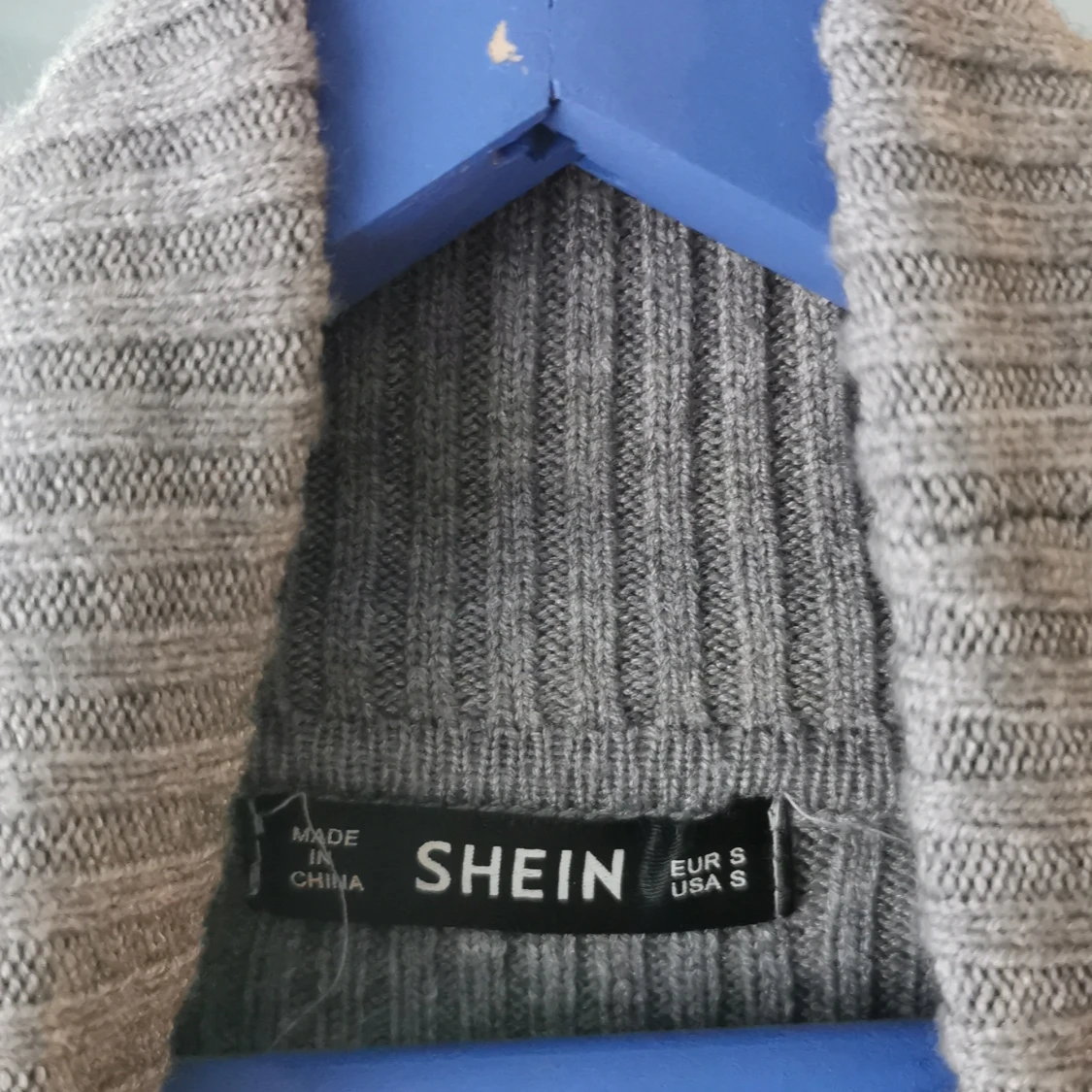 Grå turtleneck - 90