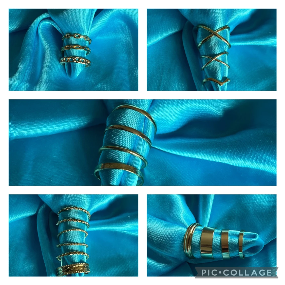 Oanvända Guldringar - 91