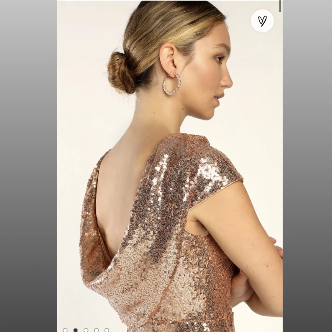 Glitterklänning - 91