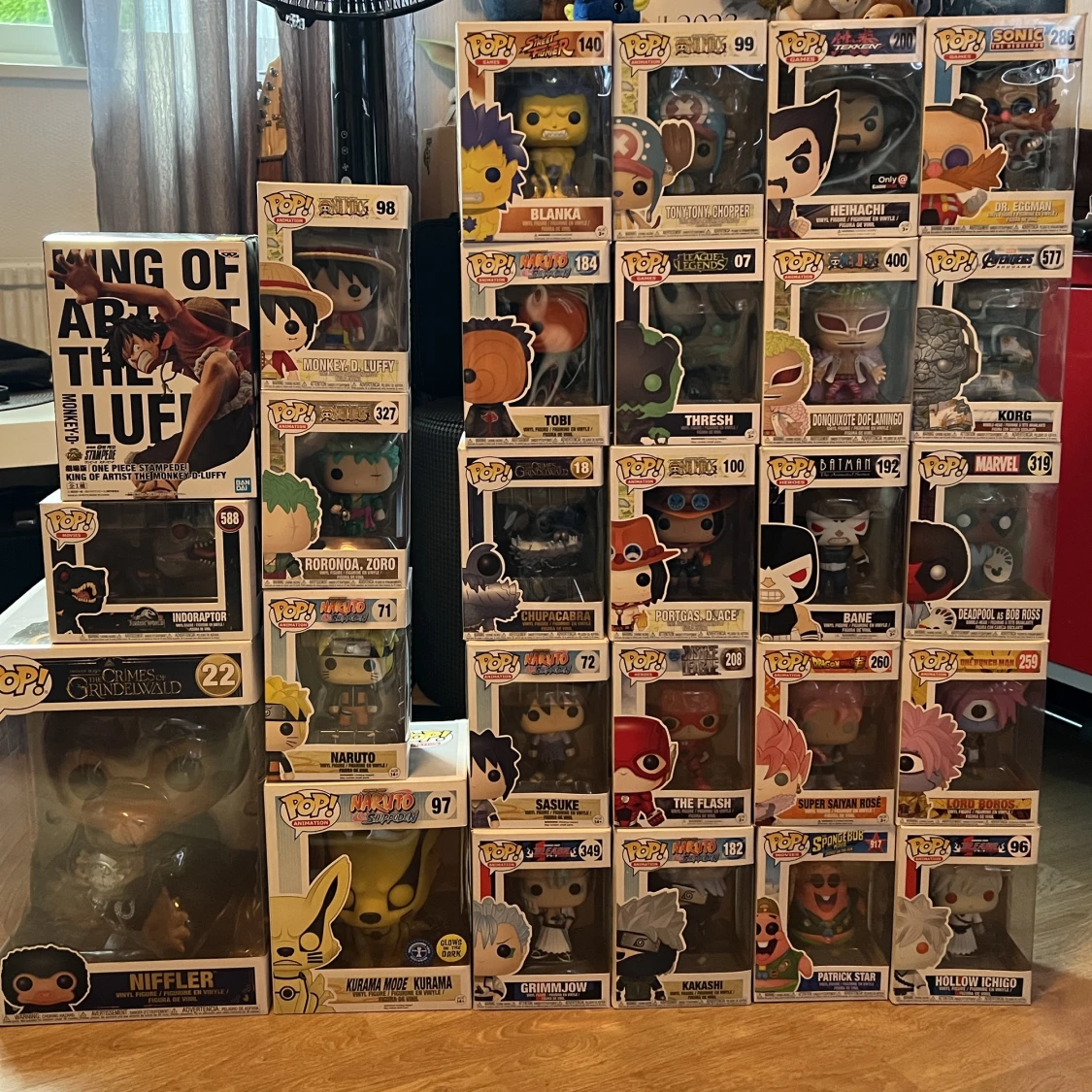 Samling av 22 pop figurer  - 90