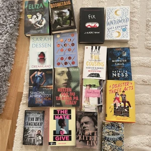 Blandade böcker  - Ta 4 betala för 3 eller 40kr styck.  Välj fritt mellan annonser 