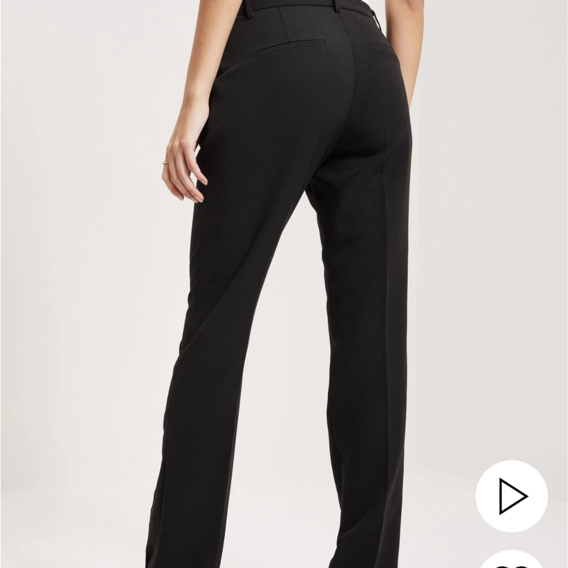 Lågmidjade kostymbyxor  - 91