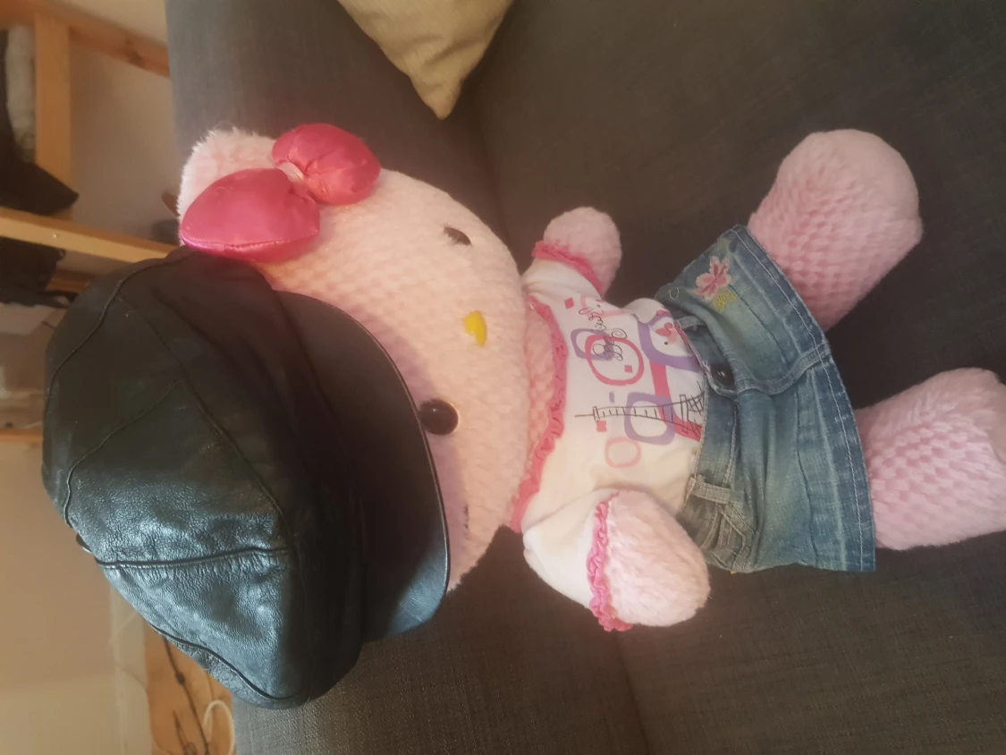 Svart skinnbasker - 90