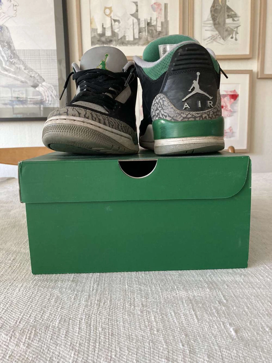 Jordan 3 pine green - 90