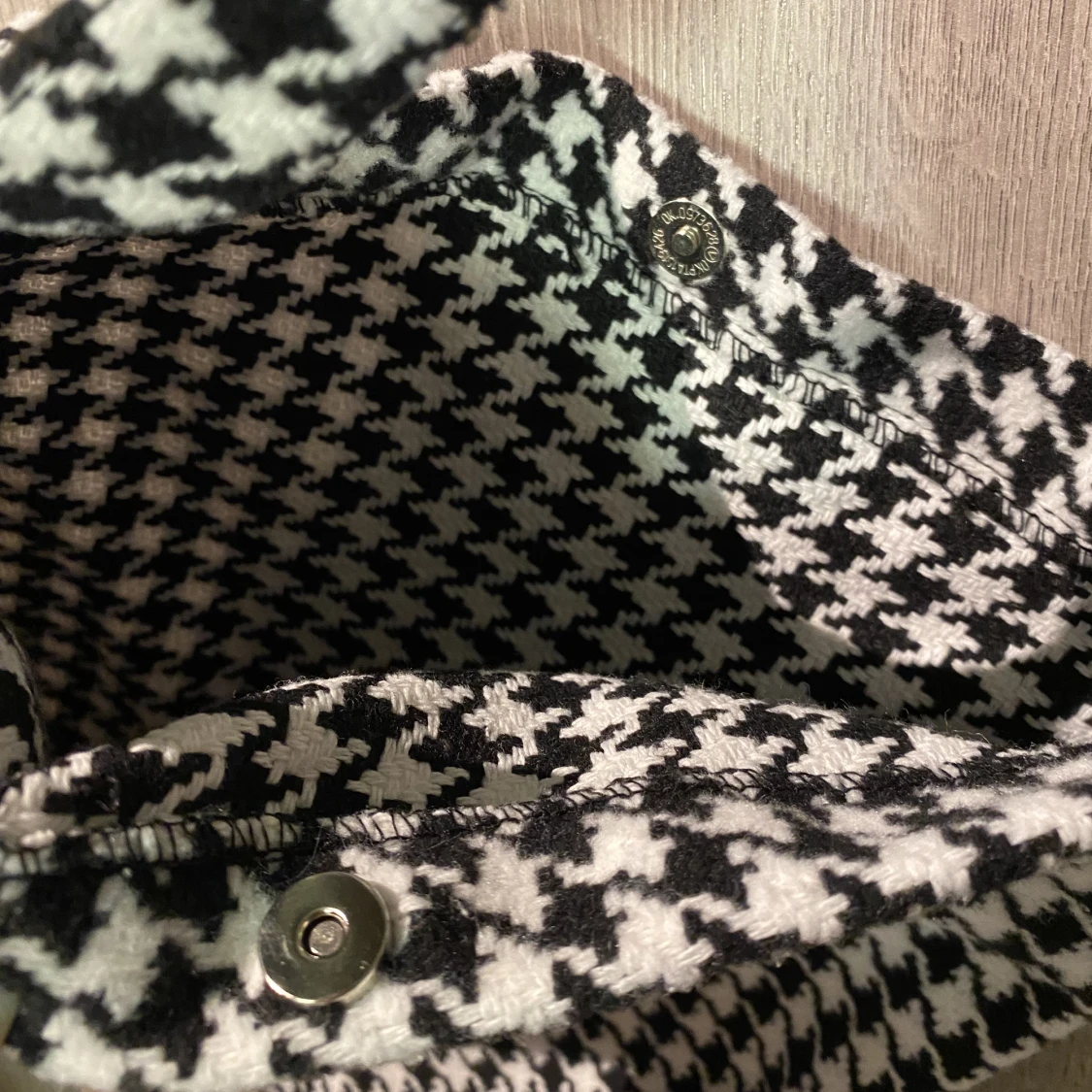 Houndstooth väska - 91