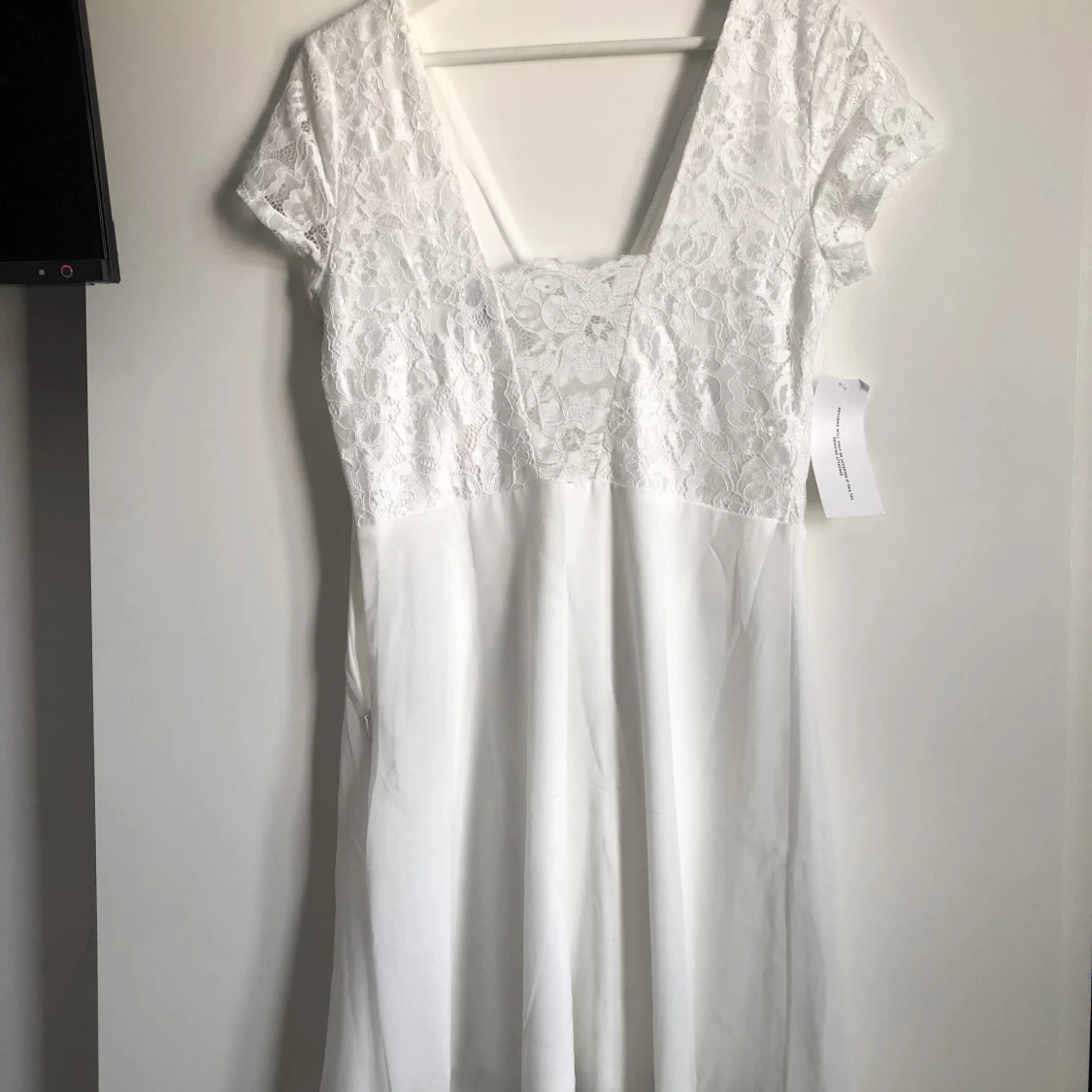 Vit klänning  - 90