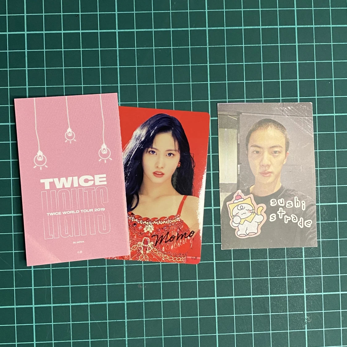 Kpop twice momo Japan lottery cards set  - 90