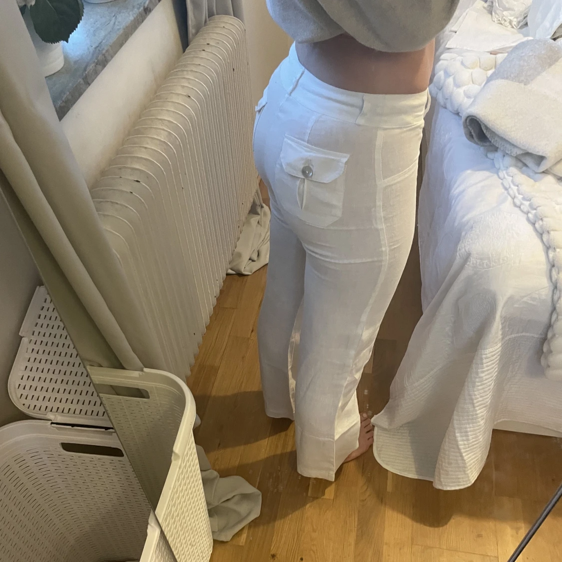 Linnebyxor strl 34 banana split - 90