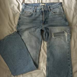 Fina jeans, låga i midjan från gina tricot💋 Strlk 34, men passar även mig som har 36