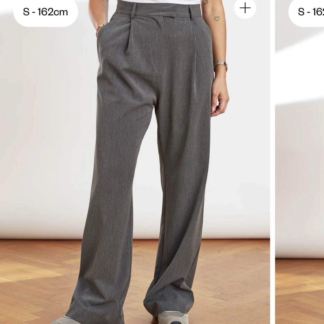 Djerf Avenue Favorite Pants grå - 90