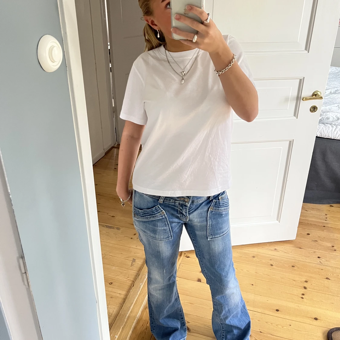 Lågmidjade jeans 