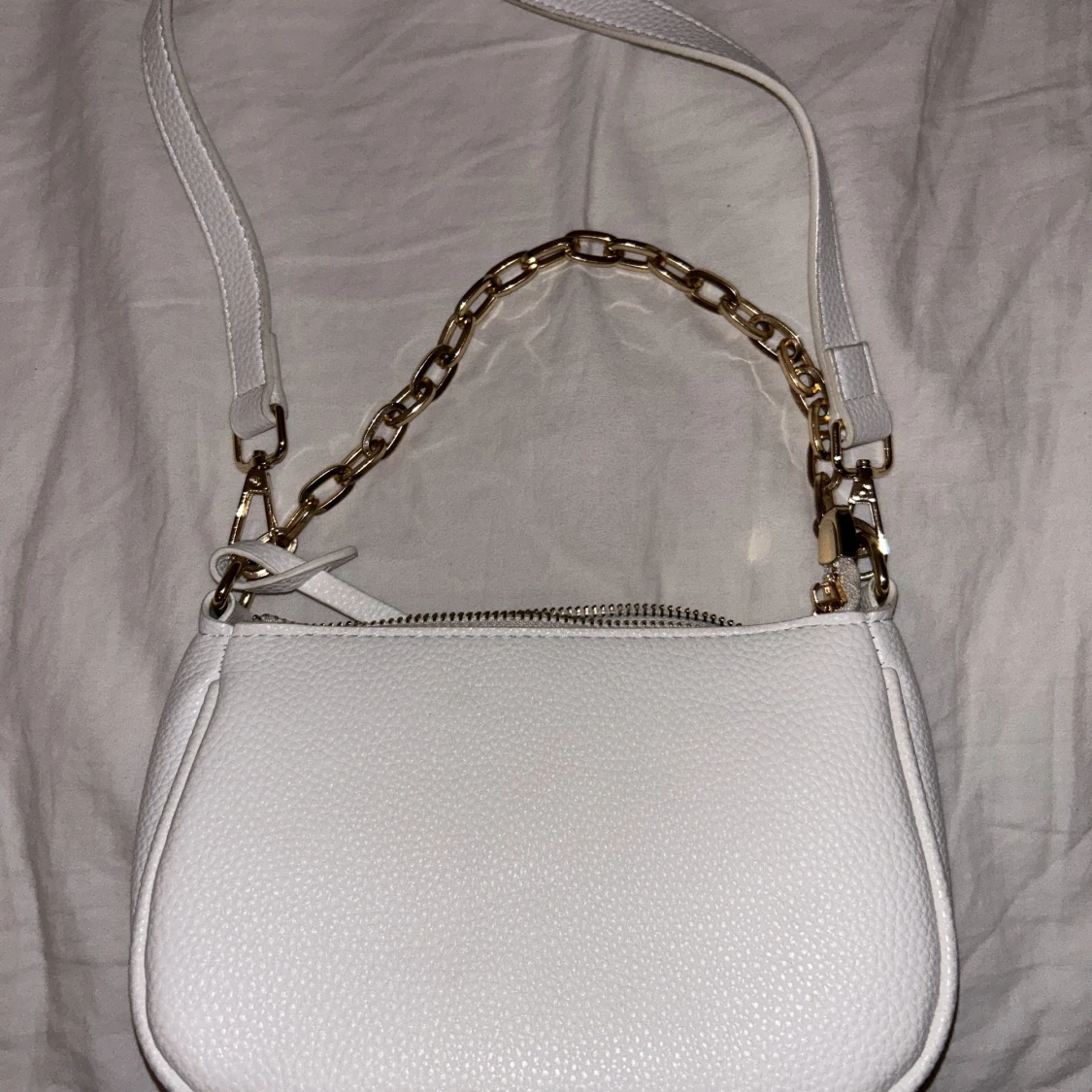 Vit handväska - 90