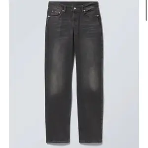 Kommer nu även sälja mina lågmidjade Weekday jeans i färgen Noir Black. Köptes i julas men har inte använts mer än 3 ggr då jag har så många andra jeans. Jättebra skick och jättefin passform 