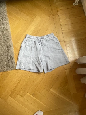 Mjukis shorts - Ljusblå/ljuslila mjukis shorts från HM i storlek S