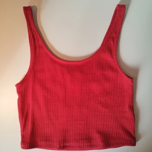 Linne - Linne från Monki helt oanvänd med lappen kvar. Säljer för att jag inte riktigt gillar färgen. Croppat med band som täcker bh banden. 