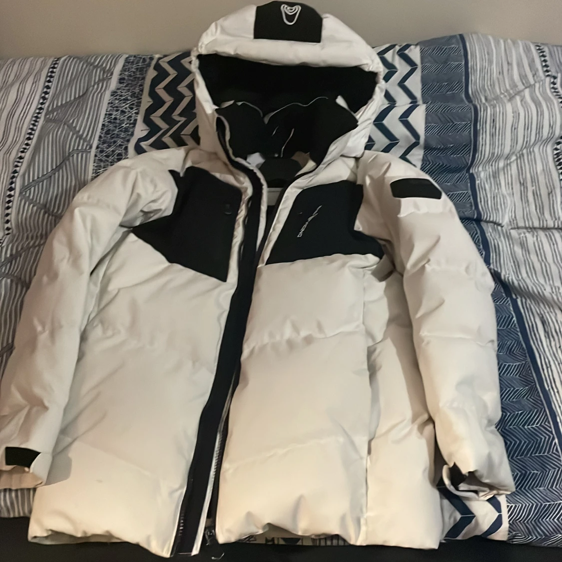 Vit sail racing jacka