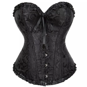 svart korsett med snörning - Oanvänd och perfekt till halloween  Kika gärna in annat fint i min profil!!✨