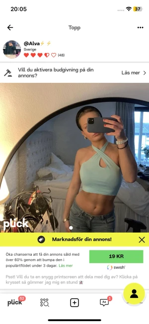 Topp - Topp som är sydd själv💕