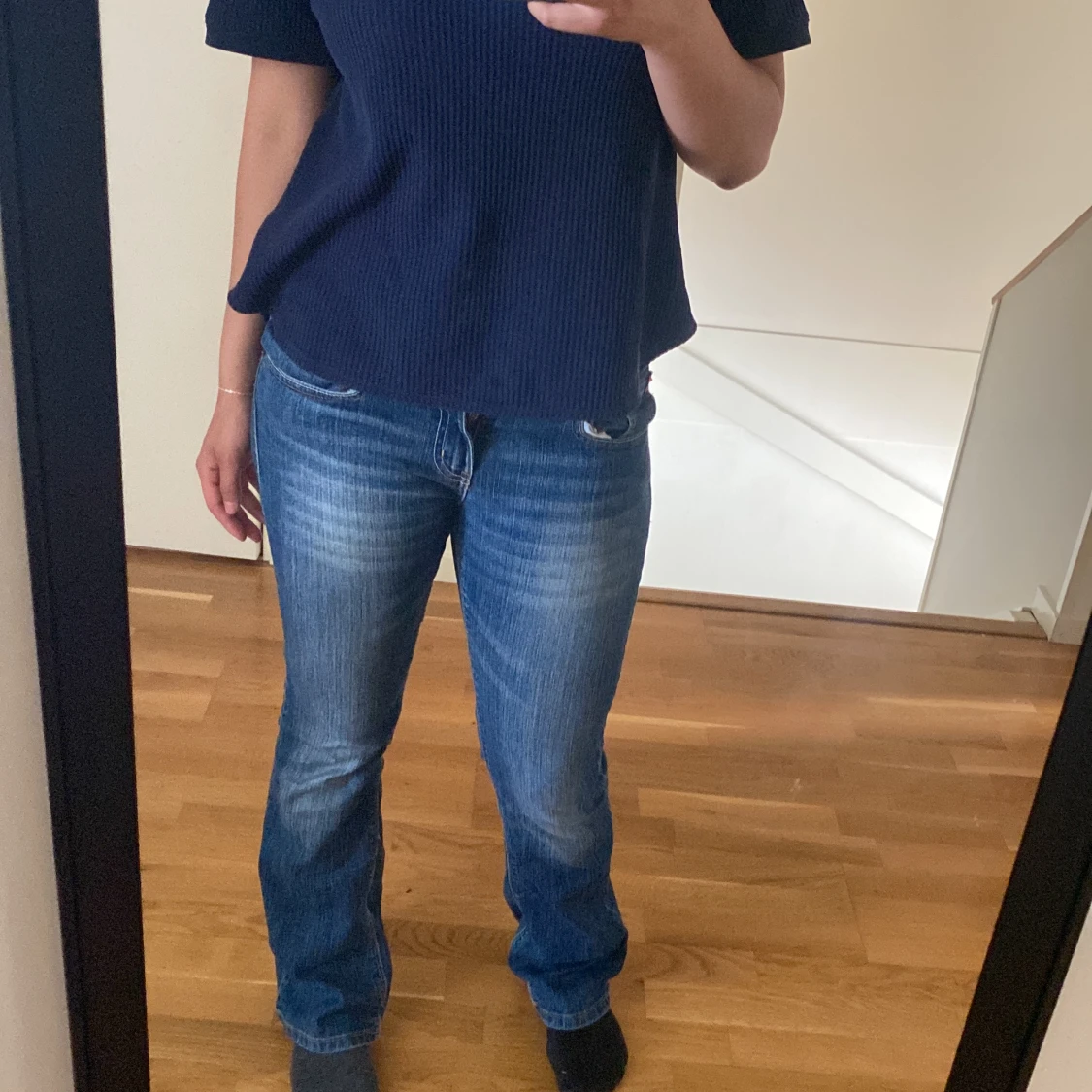 Low rise bootcut jeans  - 91