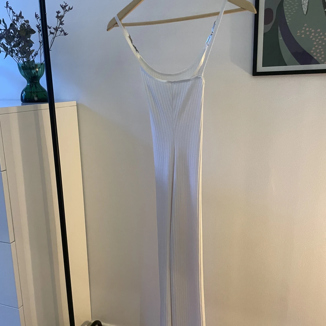Vit sommarklänning  - 90