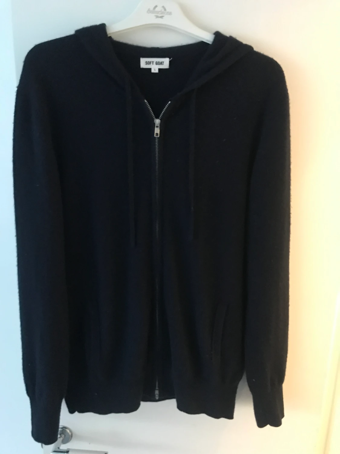 Soft goat zip hoodie - 90