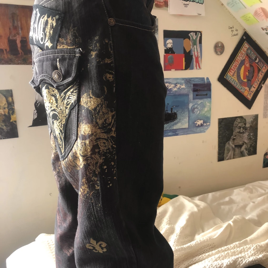 Baggy moral vambrace jeans - 91