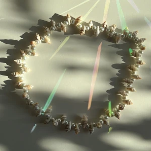 Snäckhalsband - Handgjort snäckhalsband 🐚