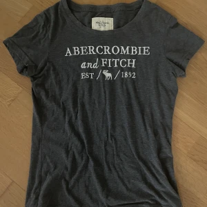 Abercrombie & Fitch T-shirt  - T-shirt från Abercrombie and Fitch i storlek L (obs väldigt liten i storleken och passar mig som har storlek XS/S). Använd ett fåtal gånger 🤍🐚💫☁️✨